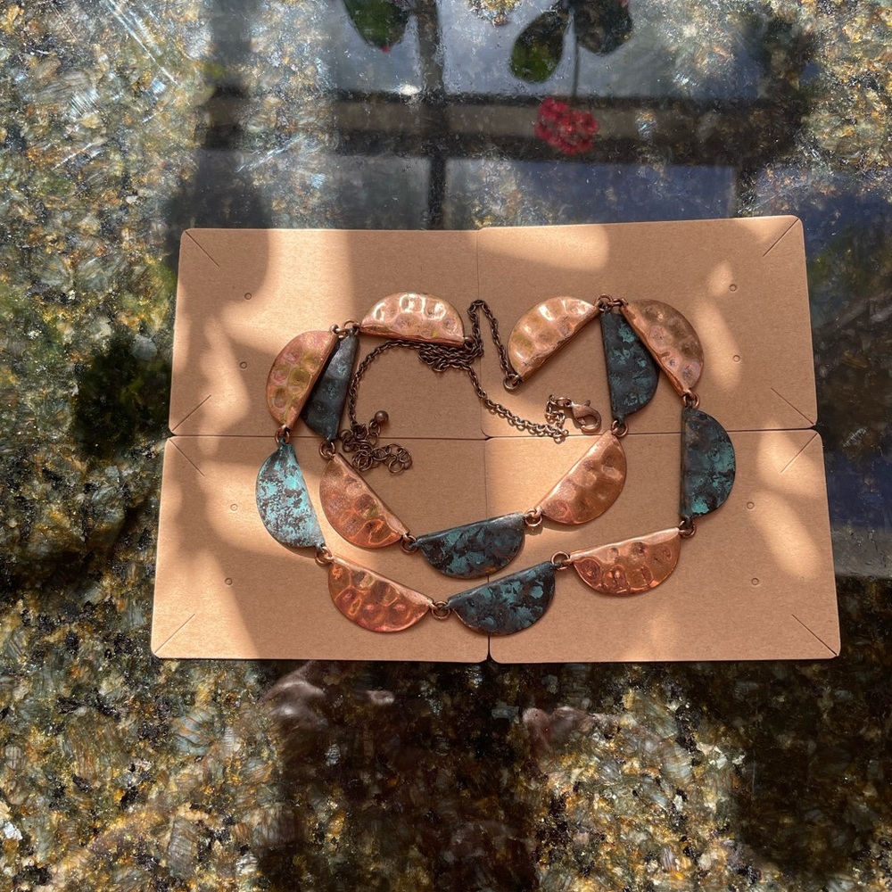 Double-Stranded Copper Necklace - image 5